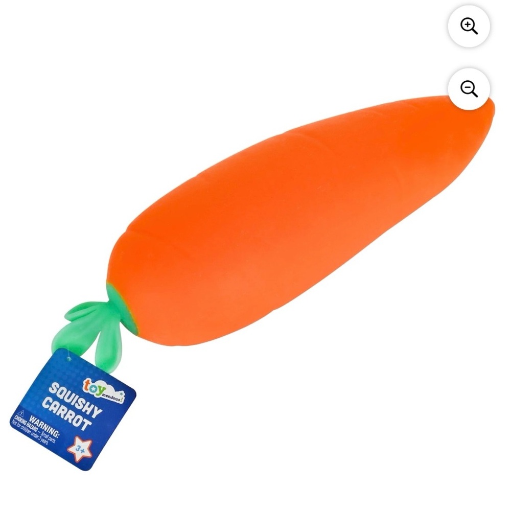 Squishy Carrot - Sensory Toy - TIKTOK Viral